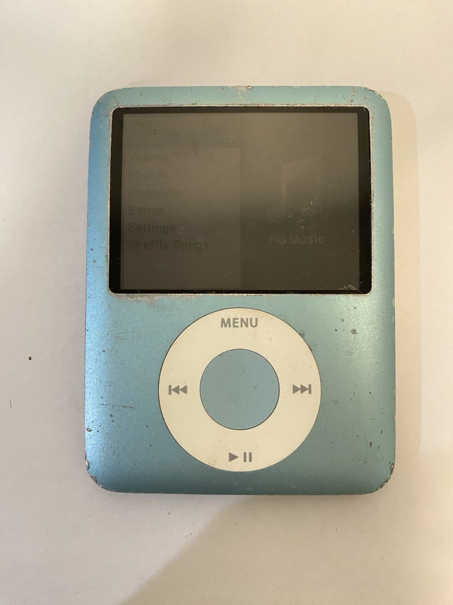 Apple iPod Nano 3rd Generation 8GB - Blue - Works Great | eBay