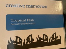 Creative Memories Tropical Fish Decorative Border Punch NEW RARE - PROMO ITEM