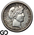 1906-O Barber Dime, AU New Orleans Mint Issue
