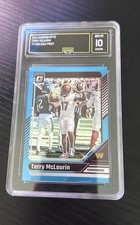 2024 Panini Donruss Optic - Terry McLaurin #196 Aqua Prizm /299