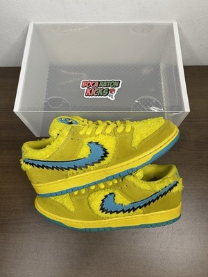 Size 9.5 - Nike Dunk Low SB x Grateful Dead Yellow Bear