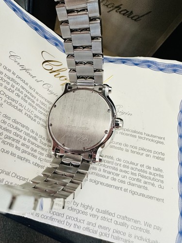 Montre Bracelet Chopard Pour Homme - Modèle #132, Occasion En Bon état, Montre De Luxe élégante
