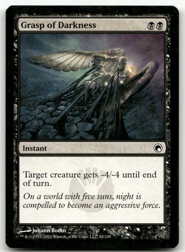 Grasp of Darkness 65/249 Scars of Mirrodin Common