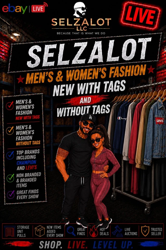 Men’s and Women’s clothing NWT and New without Tags Steal of a Deal