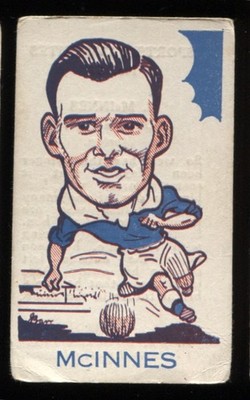 Trade Card, A&J Donaldson, Sportfavoriten, 1953, J McInnes, Morton, #67