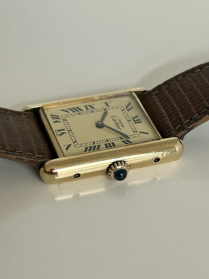Cartier Tank Roman Dial *Handaufzug* 23x31 - Bild 4 von 4