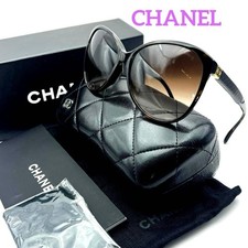 Chanel Sunglasses Butterfly Frame Tortoiseshell Gradation Case New From Japan