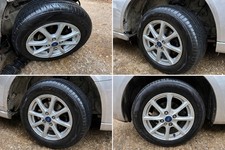 Ford Fiesta Mk8 17-21 Alloy Wheels - Set 195/60r15 6.0jx15 lock&wheel nuts