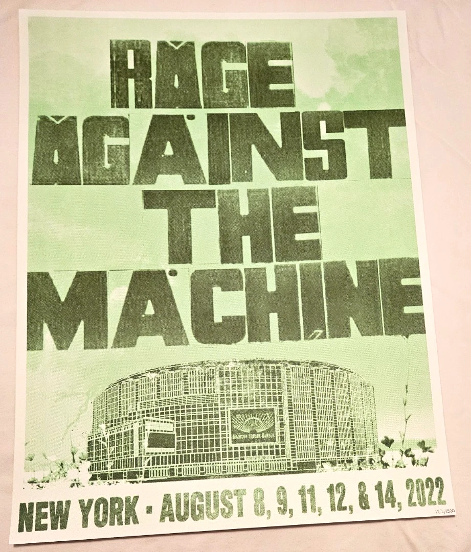 Original Rage Against the Machine Memorabilia for sale | eBay
