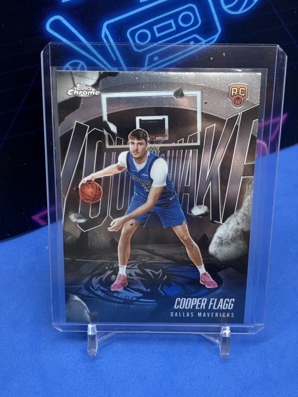 Cooper Flagg 2025-26 Topps Chrome #YQ-1 Youthquake Rookie RC ROOKIE NM MINT MAVS