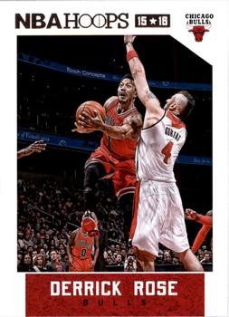 Derrick Rose 2015-16 Hoops Basketball - #119 - Chicago Bulls