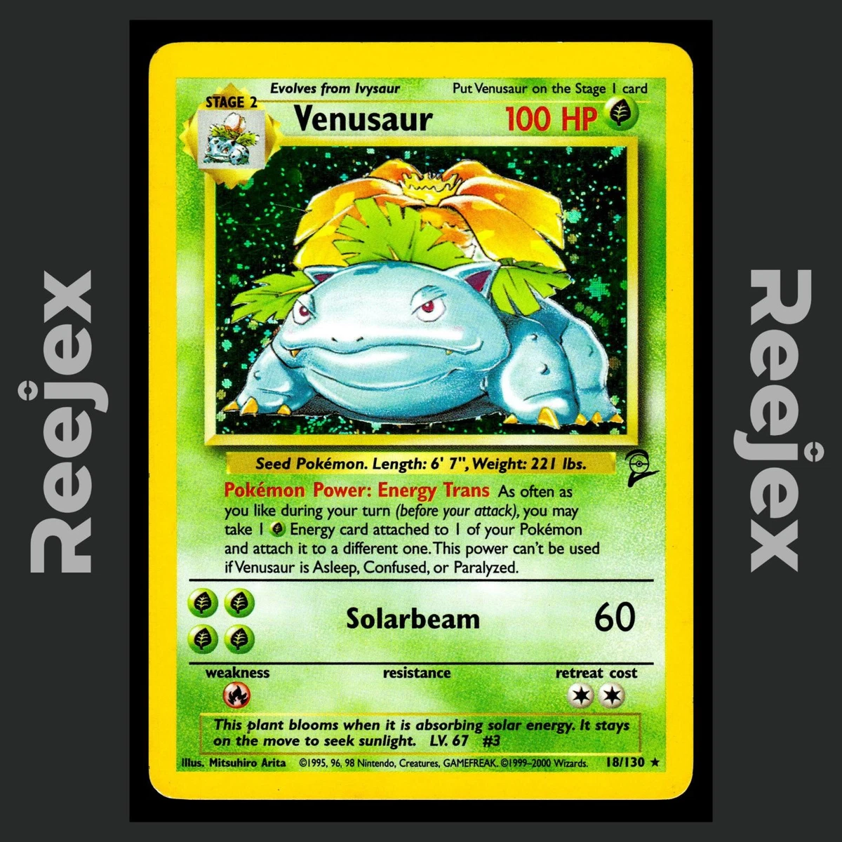 venusaur stage 2 pokemon card value M EX (2/83) [Generations]  Plug the trusted official grading guarantees its condition Pokemon - Venusaur (18) -