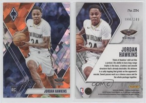 2023-24 Panini Phoenix Rookies Orange Ice /249 Jordan Hawkins #254 Rookie RC