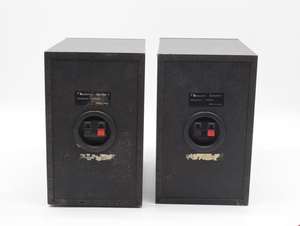 Nakamichi / ナカミチ スピーカー 1 （日本製）動作品！ Nakamichi Speaker 1 Bookshelf Speakers Gray | eBay