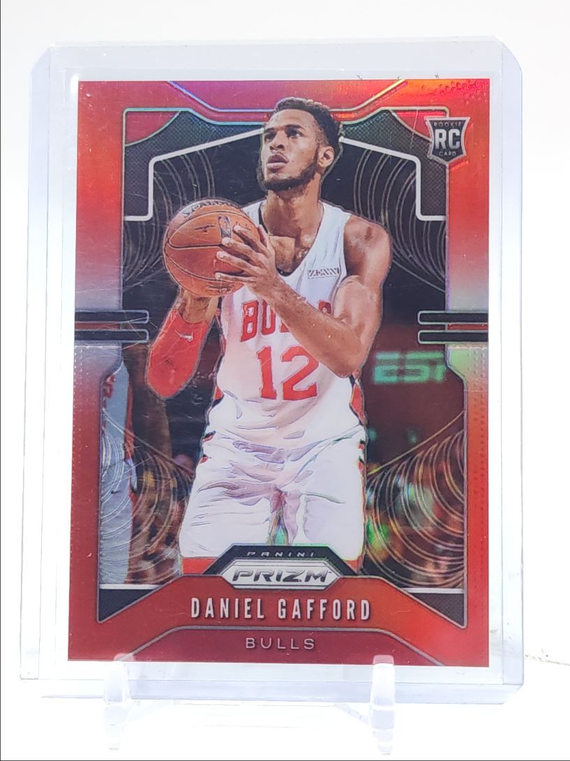 DANIEL GAFFORD 2019-20 PANINI PRIZM BASKETBALL ROOKIE RED BULLS RC /299 Q2076