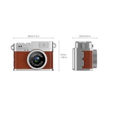 Retro Mini Camera Charm Portable Thumb CCD Camera Perfect For Students capturing