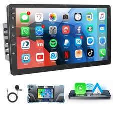 9" Double 2 Din Android 13 Carplay Car Stereo Radio GPS WIFI FM RDS Bluetooth