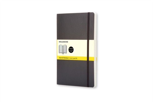 Soft Large Squared Notebook Black Moleskine - Image 3