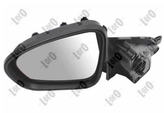 ABAKUS Exterior Mirror 1146M03 For Fiat Left 5-Pol Convex Heated Grey