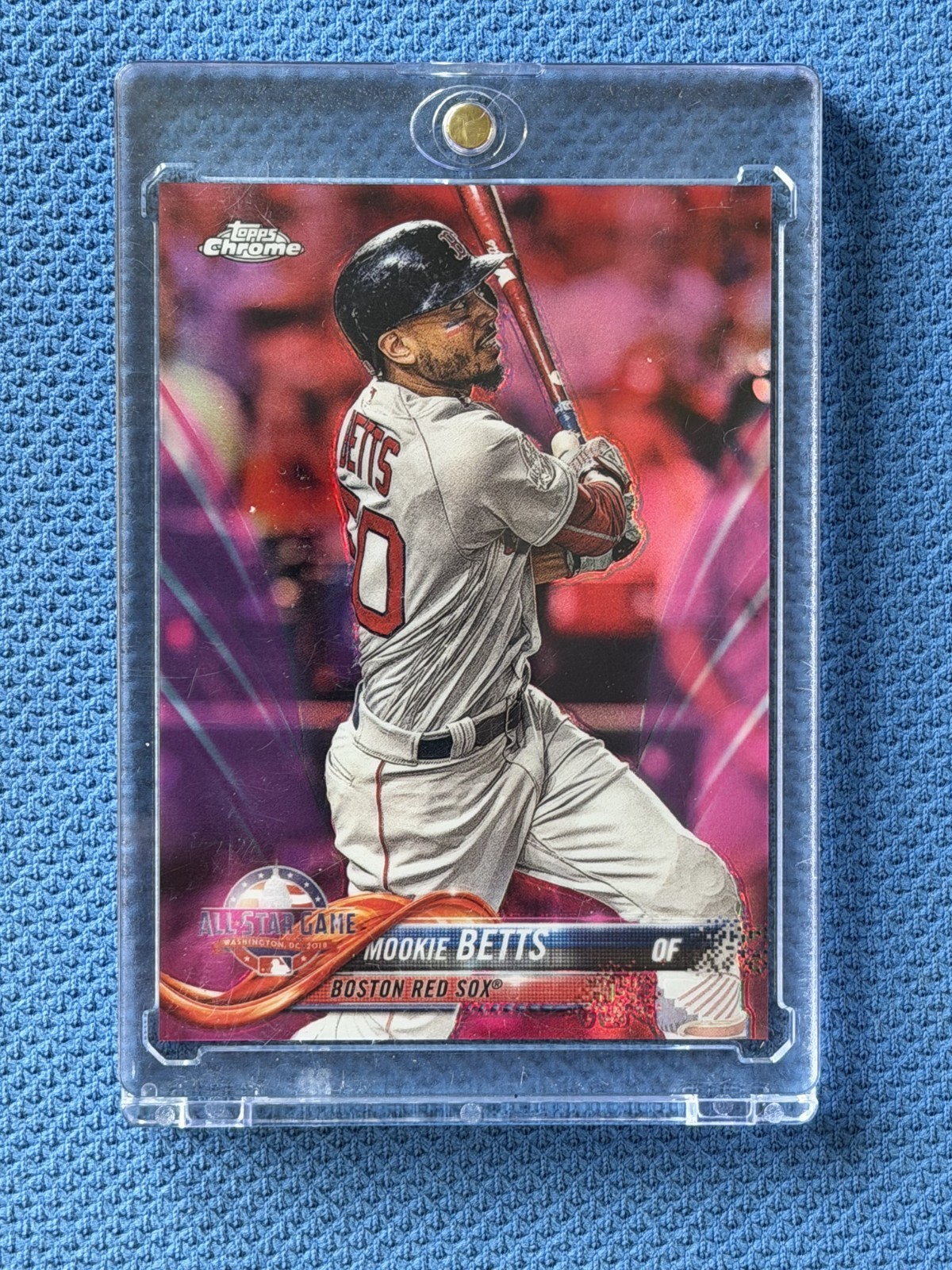 2018 Topps Chrome Update - All-Star Mookie Betts #HMT68 Pink Refractor