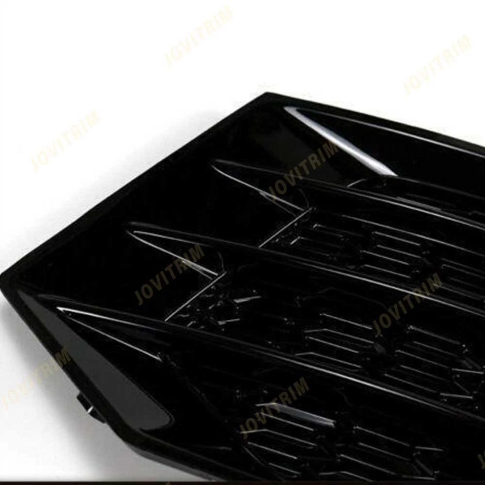 For Audi Q3 2016-2018 Audi Q3 Fog Light Grill Front Honeycomb Grille Black Foto 4 de 4