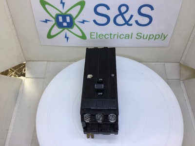 Square D Q13100 100 Amp 3 Pole 240V Plug In Circuit Breaker Q1-3100 - Long Foot