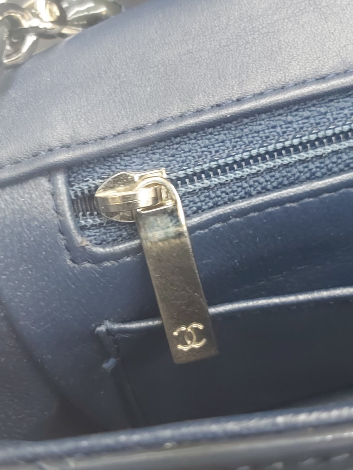 Chanel Timeless Classic Rectangular Gray Patent L… - image 8