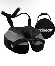 Cabeau Travel Neck Pillow with  The Neck's Evolution TNE S3 Black Gray Berlin