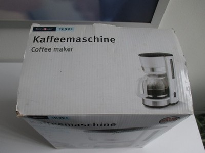 Kaffeemaschine von Rossmann Ideenwelt, für max. 12 Tassen, 1000 Watt Leistung