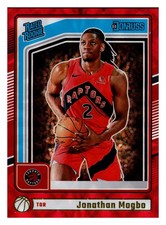 2024-25 Panini Donruss - Rated Rookie Jonathan Mogbo red Raptors