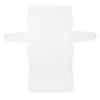 "2Stk Kunststoff-Mesh-Leinwandblatt 6Stk 33,5Cm/ 13,2\" FüR HäKelbeutelherstellung"