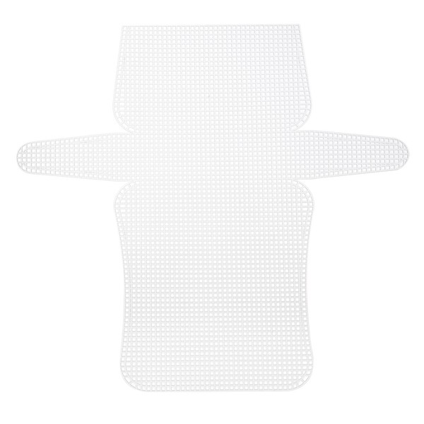 "2Stk Kunststoff-Mesh-Leinwandblatt 6Stk 33,5Cm/ 13,2\" FüR HäKelbeutelherstellung"-image