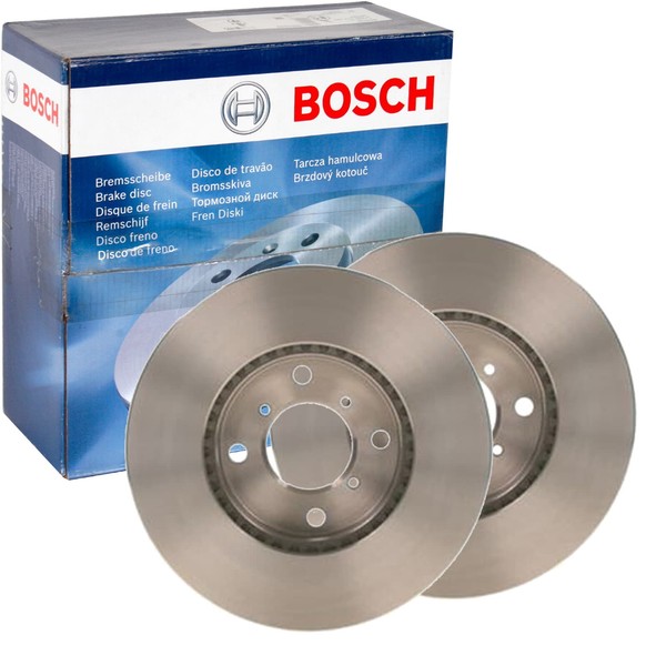 2X Bosch Bremsscheiben Ø308Mm Vorne Passend FÜR Renault Laguna-image