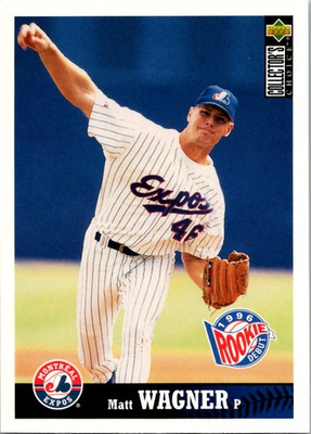 #ad 1997 Collector#x27;s Choice #384 Matt Wagner $1.00