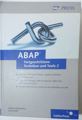 ABAP Fortgeschrittene Techniken und Tools 2, Andreas Blumenthal  Y5-2533