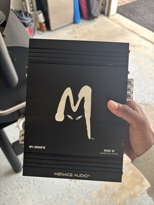 Menace Audio Amplifier 5000W Class D 2-Channel Car Audio