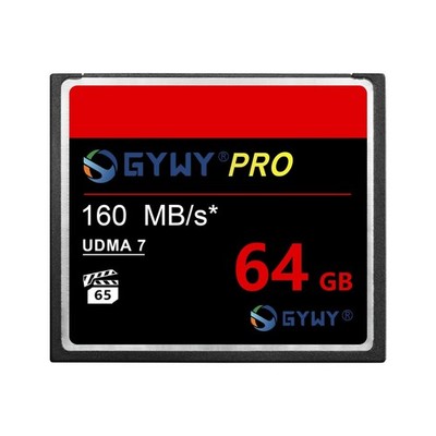 64GB CF Card UDMA 160MB/s for Professional Photography & Videography Enthusiasts
