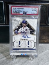 2022 TOPPS LUMINARIES PETE ALONSO HIT KINGS PSA GEM MT 10 9/15 *TOP POP* POP 1