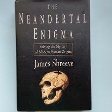 The Neanderthal Enigma,James Shreveport,1st.Edition Illustrated HC DJ 1995