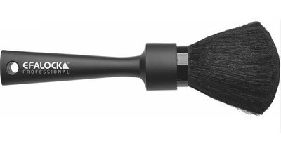 Efalock Neck Brush with Handle Black