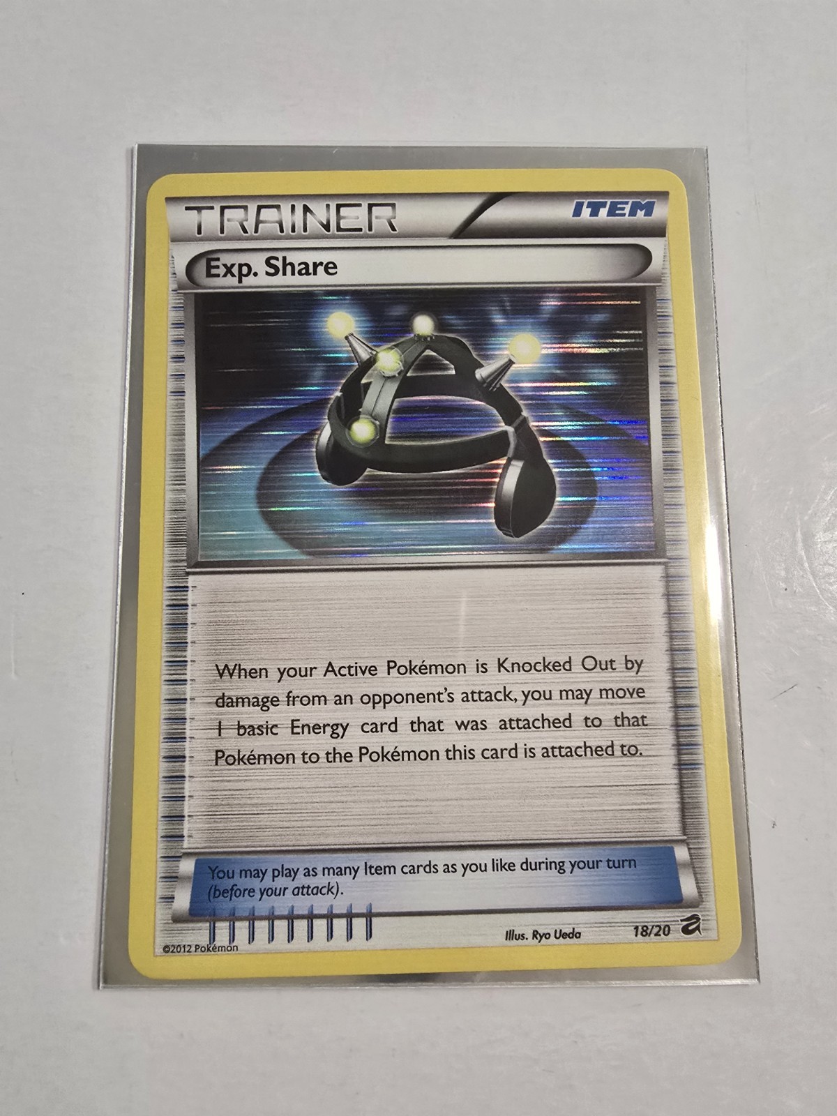 Exp. Share Holo 18/20 Dragon Vault Pokemon NM