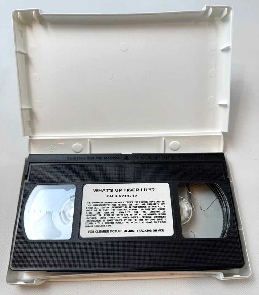 Whats Up, Tiger Lily (VHS, 1998) Woody Allen Independent Classics FREE SHIPPING! - Image 3 of 3