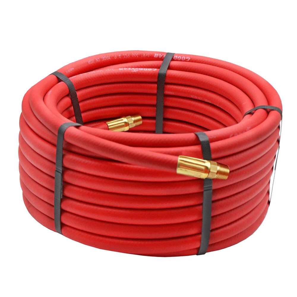 Goodyear 50 Ft. X 3/8 Inch 300 Psi Red Hybrid Air Hose | eBay