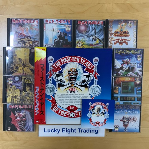 Iron Maiden 10Cd Box The First Ten Years Booklet Obi eBay