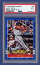 2019 Panini Donruss #H8 JUAN SOTO New York YANKEES BLUE Highlights PSA 9 MINT