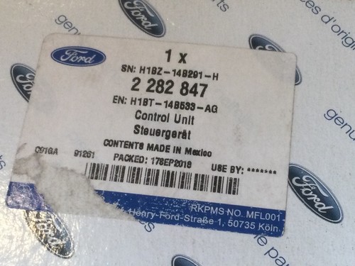 GENUINE FORD FIESTA 18-21  PASSENGER SIDE FRONT DOOR CONTROL MODULE 2282847 - Picture 7 of 8