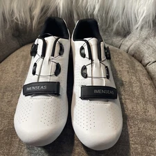 IMENSEAS Sz12 Men Cycling Shoes Road Mountain Bike Riding Shoes
