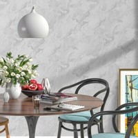 Vliestapete Weiß Grau Silber Metallic Marmor Optik Struktur 10318-14 (2,91€/1Qm)
