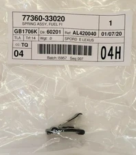 LEXUS OEM FACTORY FUEL LID DOOR SPRING 1998-2001 ES300 ( 77360-33020)