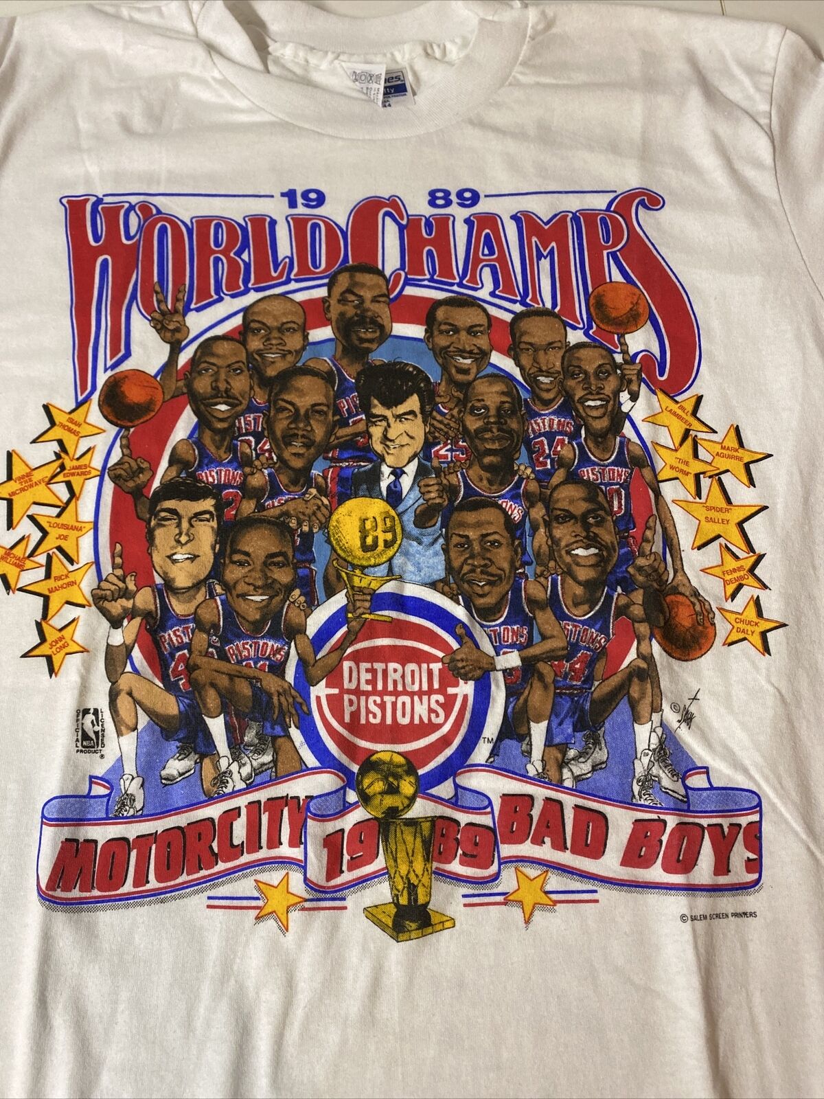 Detroit Pistons Bad Boys 1989 1990 NBA Champions shirt, hoodie